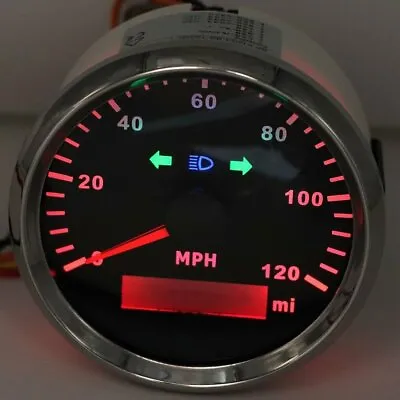 £49.99 • Buy 85mm Digital Boat Car GPS Speedometer Odometer Gauge For Motorcycle Waterproof