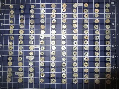 Mother Of Pearl Buttons TINY SMALL Lot 150+ Count $6SH • $15