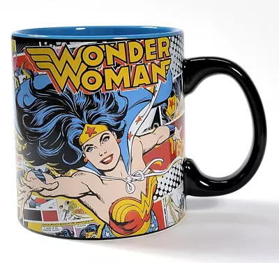 Wonder Woman DC Comics 20 Ounce Mug Silver Buffalo EXC • $12