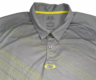 Mens Oakley Regular Fit Short Sleeve Golf Polo Shirt ⛳️ Vented Sz XXL • $15