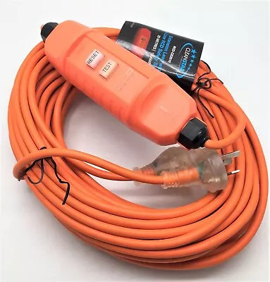 Cleanstar RCD-CE2010 Extension Lead 20m 10A Cable Plug In-Line RCD Safety Switch • £53.13
