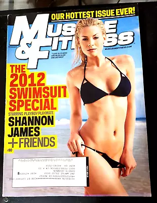 Muscle And Fitness Swimsuit Special July 2012 Magazine Shannon Bikini Playmate • $9.99