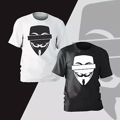 Anonymous Hacker V For Vendetta Guy Fawkes Present Gifts Funny Kids Mens Unisex  • $18.66