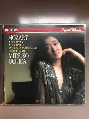 MITSUKO   UCHIDA   -   Mozart   CD  1983    2  SonatenKlavier Klassik Piano • £13.26