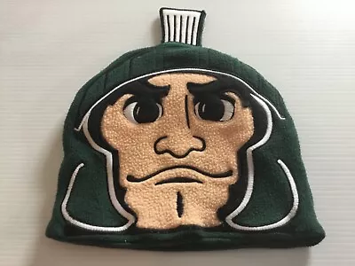 Michigan State Spartans SPARTY All Over NEW ERA Winter Hat SZ Child - Cool • $23.39