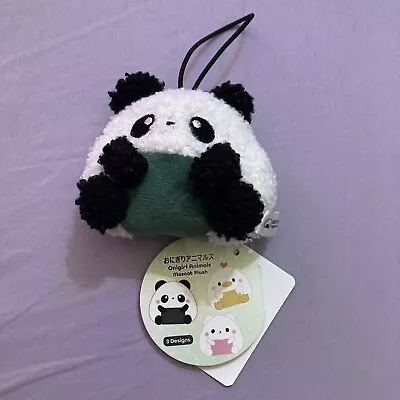 Onigiri Animals 3” Mini Plush Panda Bear Fukuya Japan Round 1 • $12.95