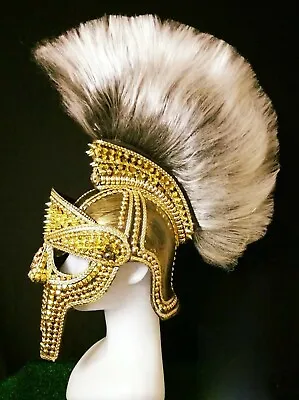 Da NeeNa H992 Roman Greek Warrior Cabaret Dance Pageant Showgirl Vegas Headdress • $299.95