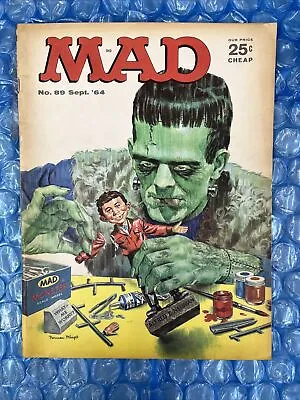 Vintage Mad Magazine September 1964 No. 89 Great Shape!! • $52