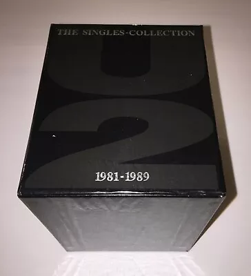 U2 THE SINGLES COLLECTION 1981-1989 CD Box Set Out Of Print- BOX ONLY - NO CDs • $150