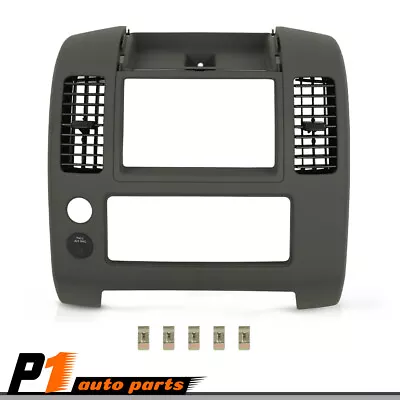 Fit For Nissan Frontier 2005-2020 Center Dash Console Instrument Panel Lid Bezel • $138