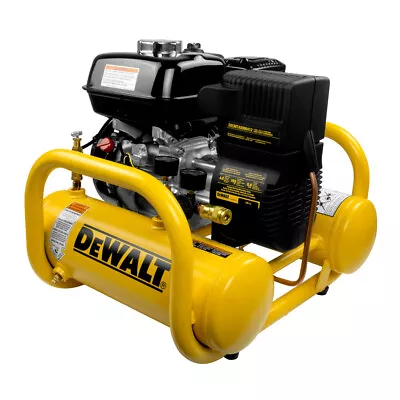 DeWalt Honda GX 4 Gal. Oil-Free Pontoon Air Compressor DXCMTA5590412 New • $1235.70