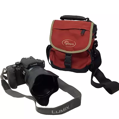 Panasonic Lumix DMC-FZ20 Digital Camera 5 MP Leica Lens X12 Optical Zoom + Case • £49.99