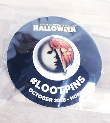 Halloween Michael Myers October 2016 Horror Loot Crate Pin LootPin • $10.22