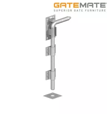 Gatemate 18  450mm Garage Door Bolt/Drop Bolt Galvanised • £14.95