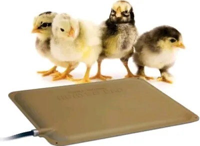 K&H Manufacturing 25 Watt Thermo 9 X 12 Inch Peep Heated Poultry Pad KH2160 • $39.95