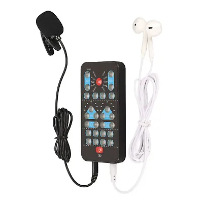 Handheld Portable Voice Changer Multifunctional Game Sound Disguiser W/ 8 Sounds • $18.95