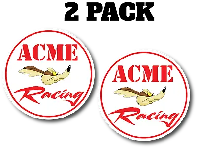 Acme Racing WILE E. COYOTE FUNNY GASSER RAT ROD HOT ROD VINTAGE RACING DECAL • $6.95