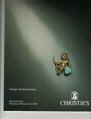 Christies - Antique And Fine Jewelry - Feb 13 1992 • $6.98