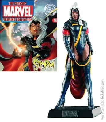 Classic Marvel Figurine Collection Eaglemoss 2006 Statue #14 Storm +Mag • $19.95