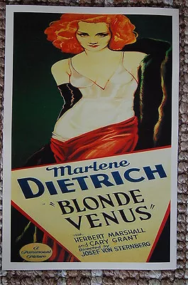 Blonde Venus Lobby Card Movie Poster Marlene Dietrich • $6