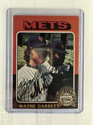 2024 Topps Heritage Wayne Garrett #111 Buyback Gold Stamp - New York Mets • $1.99