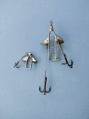 Vintage Hardy Alnwick Bait Mount/Carriers Fishing Spinners • $75.80