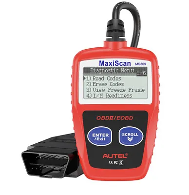 Autel MaxiScan MS309 OBD2 Fault Code Reader Scanner OBDII Auto Diagnostic Tool • $21.97