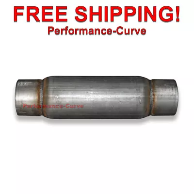 Full Boar 4  Diesel / Race Performance Exhaust Muffler 12  Long AP5012S-4 • $62.95