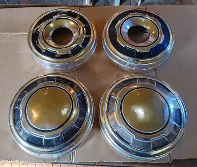 Vintage Patina Survivor 12  Ford Pickup Truck Dog Dish Hub Caps F250 3/4 Ton 4x4 • $100