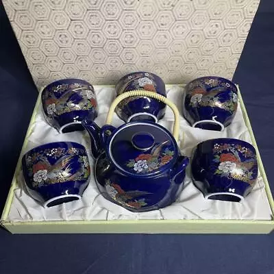 Kyusu Yunomi Sencha Set Teapot Cups Japanese Tea Ceremony Kutani-yaki C-020 • $206.39