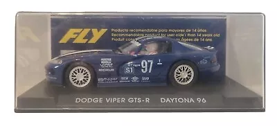 £30 • Buy FLY 1:32 Dodge Viper Azul GTS-R Daytona 1996 #97 A2 Boxed Slot Car