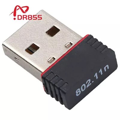 802.11n USB WIFI Dongle Mini Wireless LAN Network Adapter RTL8188 Windows 10 11 • $1.99