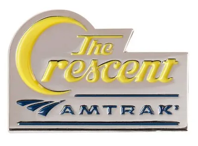 Amtrak Crescent Collector Edition Michael Schwab Diecast Enameled Lapel Hat Pin • $18.95