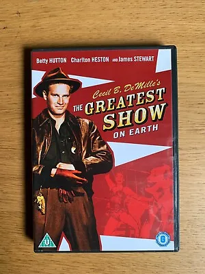 The Greatest Show - C B DeMille (dir) Charlton Heston James Stewart DVD 1952 • £4