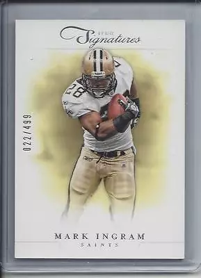 1/1 Mark Ingram 2012 Playoff Prime Signatures #d 22/499 ( His Jersey #22!!!!!! ) • $17.99