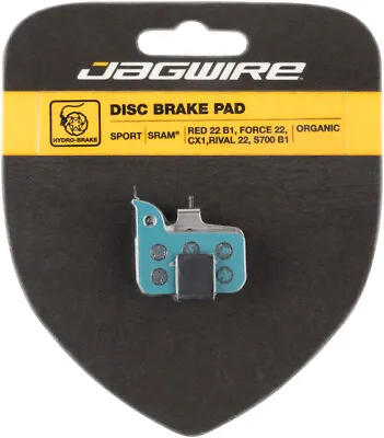 Jagwire Sport Organic Disc Brake Pads  For SRAM Red 22 B1 Force 22 CX1 Rival 22 • $10.99