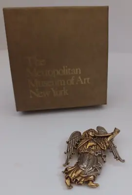 Metropolitan Museum Of Art MMA 1993 Angel With Herald Pin Brooch Pendant • $54.98