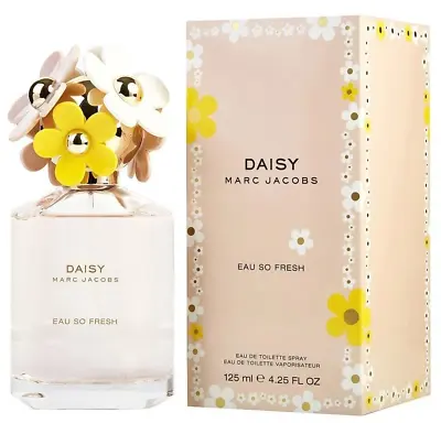 Marc Jacobs Daisy Eau So Fresh EDT 4.2 / 4.25 Oz 125 ML New Sealed Free Shipping • $30