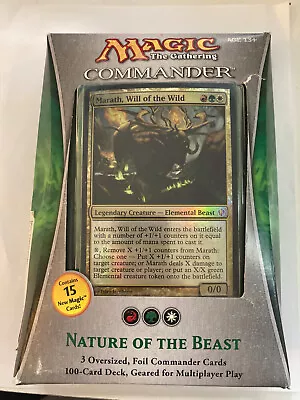 Commander Deck - Nature Of The Beast - Unopened - Magic: The Gathering • $49.99