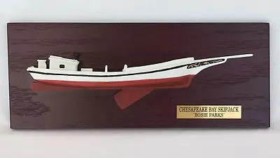 $25.95 • Buy Half Hull Boat Model, Chesapeake Bay Skipjack Sailboat (Workboat), Medium