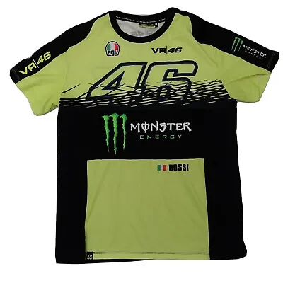 Official Valentino Rossi VR46 Monza T-Shirt MOMTS 274428 Monster Energy XL  • $38.13