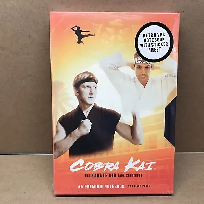 Cobra Kai - Premium Retro VHS Style A5 Notebook Karate Kid • £4.50