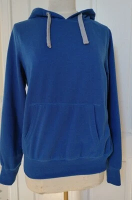 £4.50 • Buy 55 Soul Ladies Hoodie Blue With Grey Hood Front Pocket