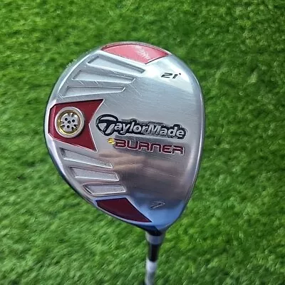 Taylormade Burner 7 Wood 21 Degree Reax 50 Senior  M  Flex Shaft • £99.99