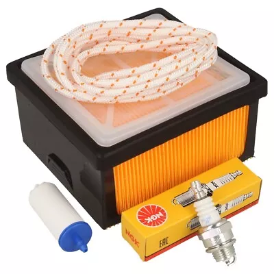 £10.68 • Buy Service Kit ( Air /  Fuel Filters, Spark Plug & Rope) Fits Husqvarna K760 K770