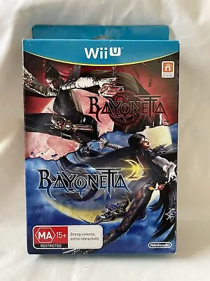 Bayonetta 1 & 2 Special Edition Box Set Nintendo Wii U Pre-owned • $115