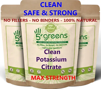 £5.49 • Buy Potassium Citrate Capsules 700mg Vegan No Fillers No Binders 100% Clean Keto 