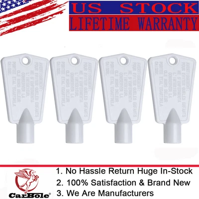 $5.99 • Buy 297147700 Freezer Door Key For Frigidaire, Kenmore, Whirlpool, Maytag GE (4pack)