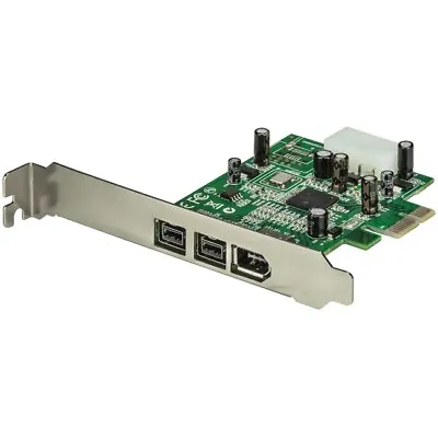 StarTech 3 Port 2b 1a 1394 PCI Express FireWire Card Adapter • $72.53