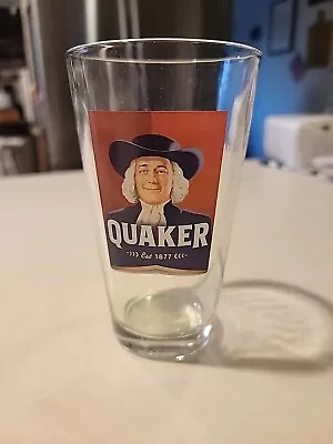 Quaker Oats Pint Glass EUC • $5.99